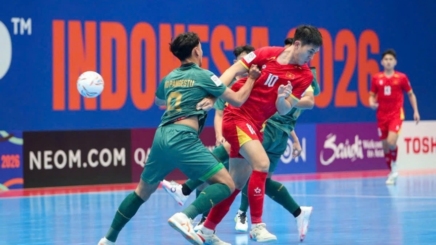 AFC fines Vietnam for violation at Futsal Asian Cup
